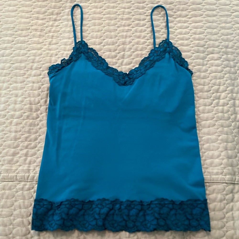 NWOT Laundry by Shelli Segal lace tank top